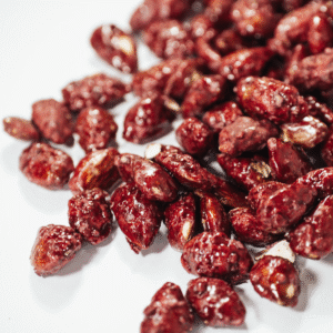 Caramelised Almonds Raspberry Flavour - Nuteroo.com - Nuts and more online store